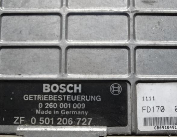 Regelaar automatische versnelling voor MAN F 2000 EST Bosch Getriebesteuerung 0260001009 ZF 0501206727