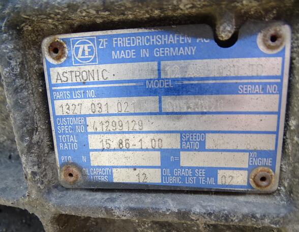 Automatische Transmissie Iveco EuroCargo ZF12AS1930TD AS Tronic 12 AS 1930 TD Iveco 1327031021
