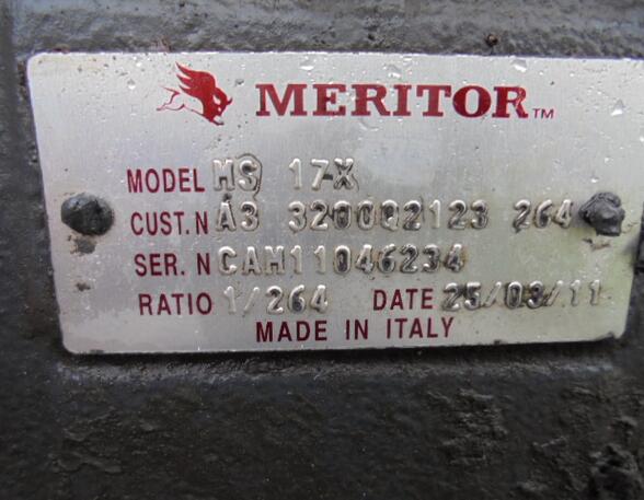 Axle Iveco Stralis Hinterachse Meritor MS17X Ratio1/264 A3320002123