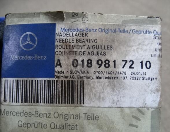 Bearing Manual Transmission for Mercedes-Benz Actros A0189817210 Nadellager original Daimler