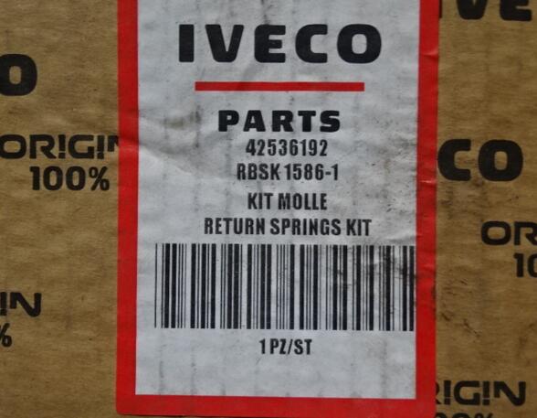 Zubehörsatz Bremsbacken für Iveco EuroTrakker Federsatz Iveco 42536192