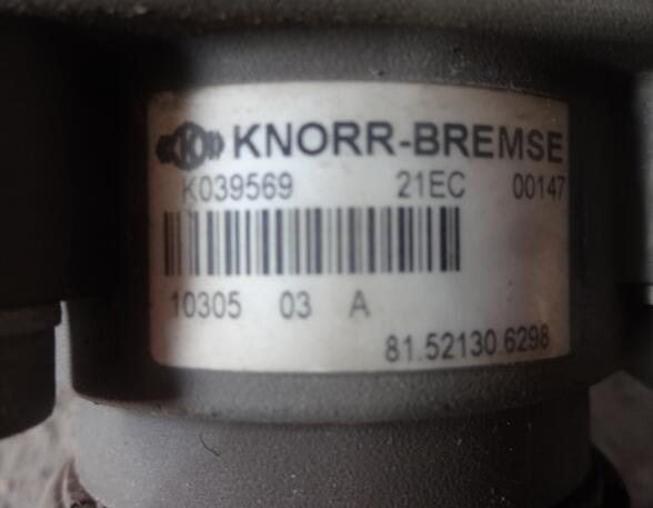 Brake Valve service brake MAN TGA MAN 81521306298 Knorr K039569 Fussbremsventil