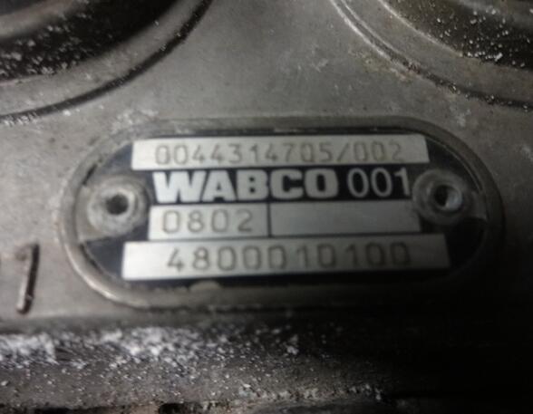 Bremsventil Betriebsbremse DAF XF 105 Wabco 4800010100 EBS Bremswertgeber A0034318506 DAF Scania