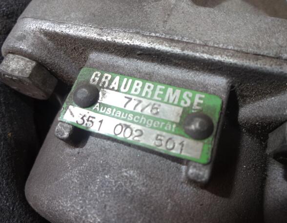 Brake Valve service brake Mercedes-Benz Actros Graubremse 351002501