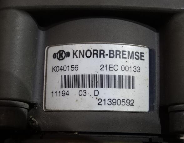 Remklep bedrijfsrem Renault Premium 2 Knorr Bremse K040156 Renault 21390592 5010633321 20754602