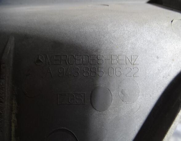 Bumperplaat Mercedes-Benz Actros A9438850622 Spoiler Bumper