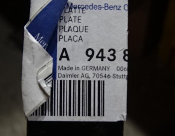 Stoßstangenbefestigung Mercedes-Benz Actros MP2 A9438800011 Platte