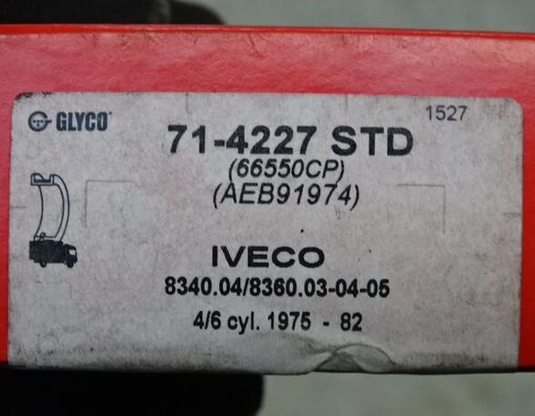 Drijfstanglager voor Iveco Zeta Glyco 71-4227 STD Fiat 1901619 1901620 1901621 1901622