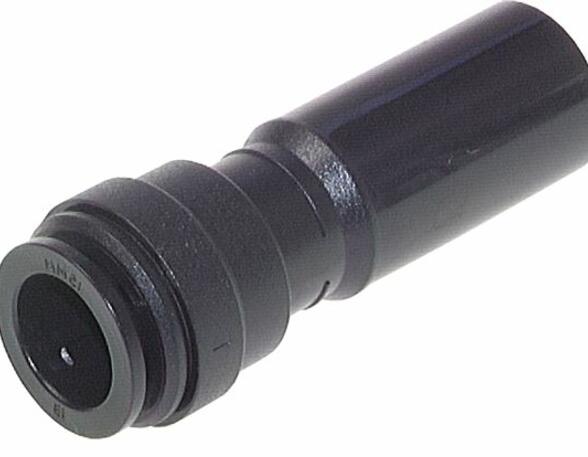 Verbinder Druckluftleitung DAF 45 150H120 Reduzierung 15mm Stecknippel 12mm Schlauch