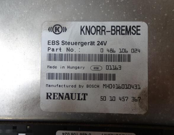 Steuergerät Brems- / Fahrdynamik Renault Premium 5010457367 Knorr 0486106024 EBS Steuerung