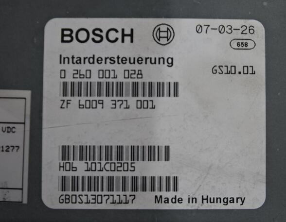 Regeleenheid rem- / voertuigdynamiek voor Iveco Stralis EST42 Intarder ECU Bosch 0260001028 ZF 6009371001