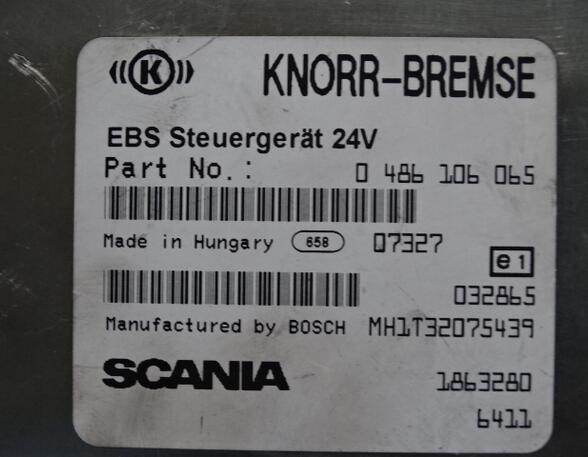 Control Unit Brake / Driving Dynamics for Scania R - series EBS Steuerung Scania 1863280 Knorr 0486106065
