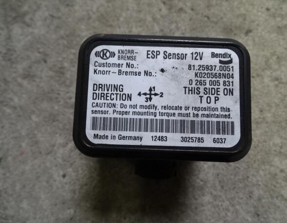 Steuergerät Brems- / Fahrdynamik MAN TGX ESP Sensor 81259370051 Knorr K020568N04
