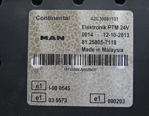 Steuergerät Brems- / Fahrdynamik für MAN TGX 81258057118 PTM 24V A2C30081101