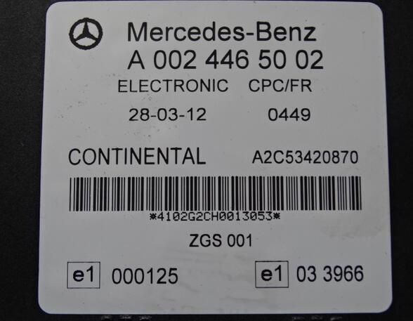 Steuergerät Brems- / Fahrdynamik Mercedes-Benz Actros MP 3 A0024465002 CPC Conti A2C53420870