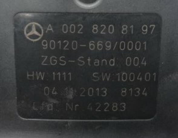 Bedieningstoestel luchtvering voor Mercedes-Benz Actros MP 4 A0028208197 Fernbedienung Luftfederung