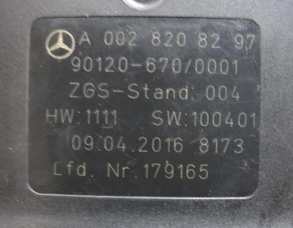 Bedieningstoestel luchtvering Mercedes-Benz Actros MP 4 A0028208297 Fernbedienung ZGS