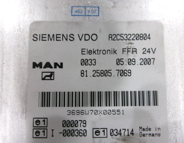 Controller MAN TGL FFR 81258057069 Siemens VDO FFR A2C53220804