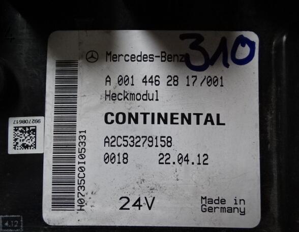 Steuergerät Mercedes-Benz Actros MP 3 A0014462817 Heckmodul Continental A2C53279158 