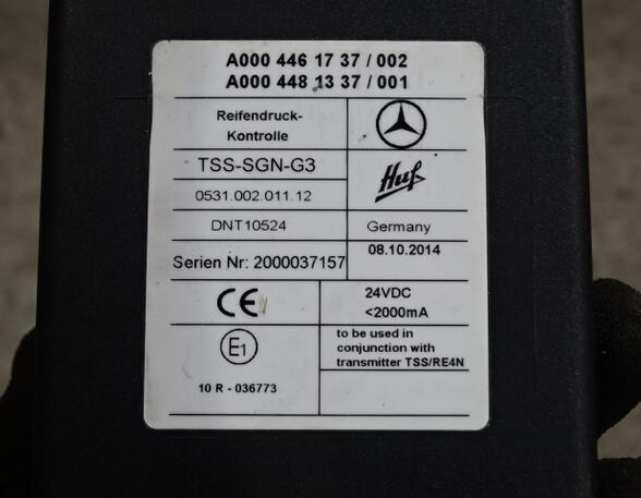 Regeleenheid voor Mercedes-Benz Actros MP 4 A0004461737 A0004481337 Reifendruck ECU