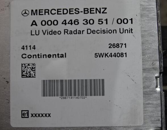 Controller for Mercedes-Benz Actros MP 4 A0004463051 Conti 5WK44081 LU Video Radar Decision Unit