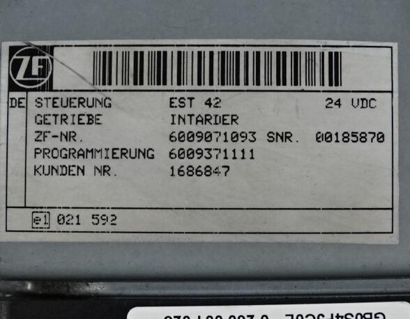Steuergerät DAF 95 XF EST42 Intarder ECU Bosch 0260001028 DAF 1686847