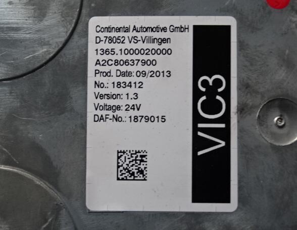 Steuergerät für DAF XF 105 VIC 3 ECU 1879015 VIC 3