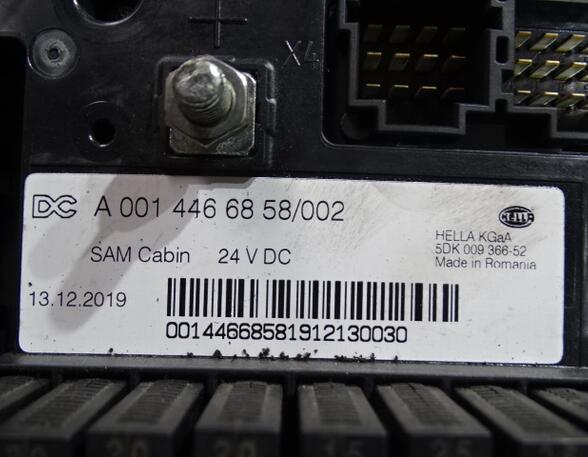 Regeleenheid voor Mercedes-Benz Actros MP 4 A0014466858 SAM Cabine Sicherungskasten