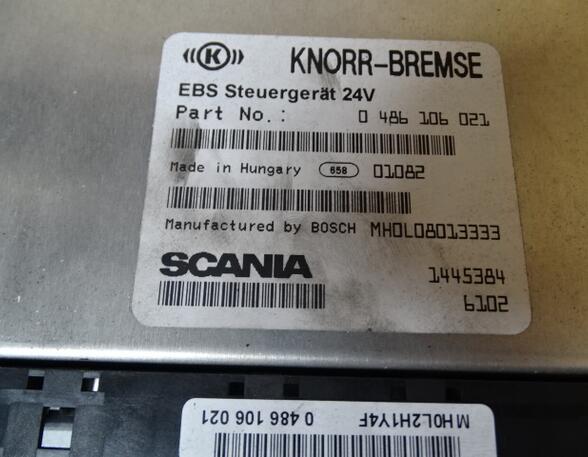 Regeleenheid Scania 4 - series EBS Knorr 0486106021 Scania 1445384