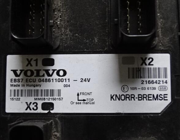 Steuergerät für Volvo FH 12 EBS7 ECU 0486110011 Knorr 21664214