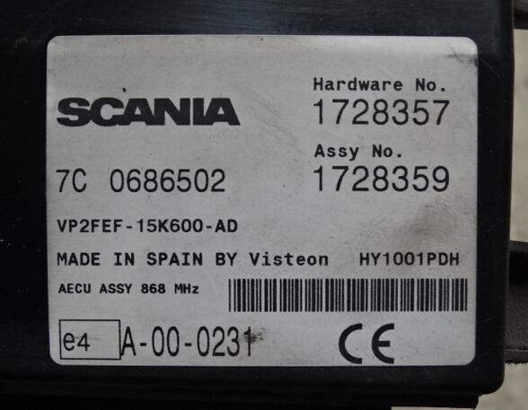 Regeleenheid voor Scania P - series Lock Steuerung ECU Scania 1728357 1728359
