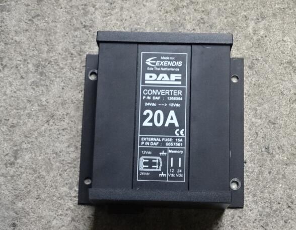 Regeleenheid voor DAF 95 XF Converter DAF 1368354 Stromwandler 20A 24V 12V