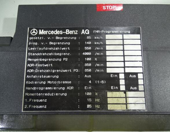 Controller Mercedes-Benz SK FMR Modul 0004460302 A0004462402 VDO 412.413/005/001