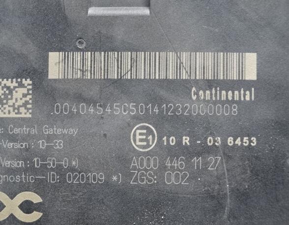 Regeleenheid voor Mercedes-Benz Actros MP 4 A0004461127 ZGS Gateway OCC