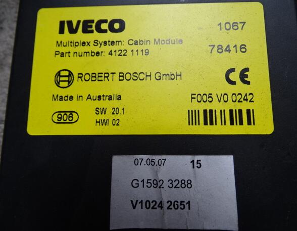 Steuergerät Iveco Stralis Türmodul Bosch 41221119
