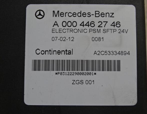 Regeleenheid Mercedes-Benz Actros MP 4 A0004462746 Electronic PSM Continental A2C53334894