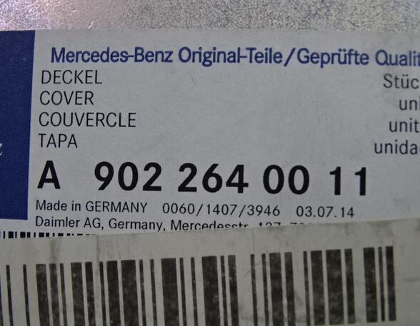 Deksel differentieel Mercedes-Benz Actros A9022640011 Deckel Nebenantrieb