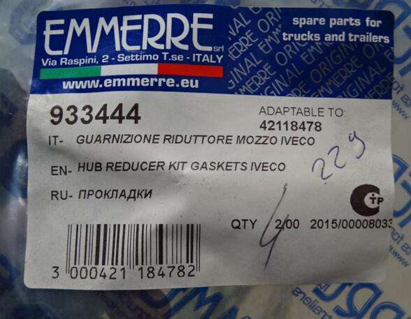 Differential Gasket Set for Iveco EuroCargo 933444 42118478 Nabengetriebedichtung