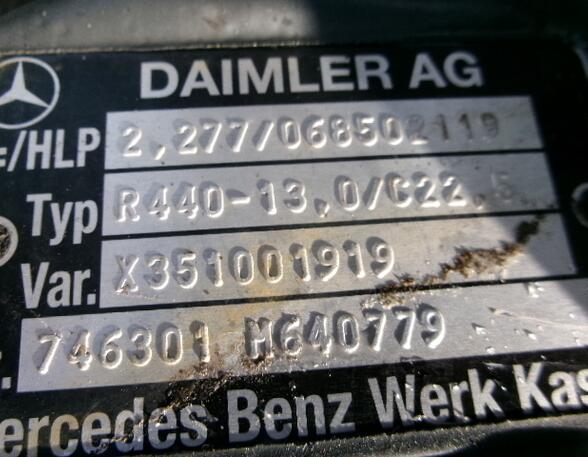 Differentieel voor Mercedes-Benz Actros MP 4 R440-13.0/C22,5 i=2,277 746301 M640779