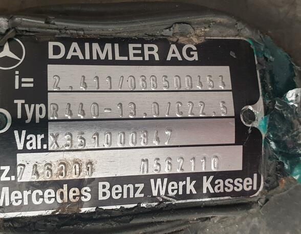 Hinterachsgetriebe (Differential) Mercedes-Benz Actros MP 4 A9603510005 R440-13.0/C22,5 i=2,411