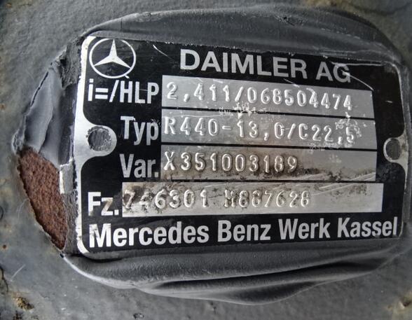 Differentieel voor Mercedes-Benz Actros MP 4 R440-13,0 Ratio i=2,411 A9603510005