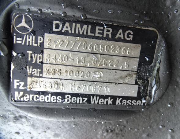 Differentieel voor Mercedes-Benz Actros MP 4 R 440 -13.0/C22,5 i=2,277 746301 M670871