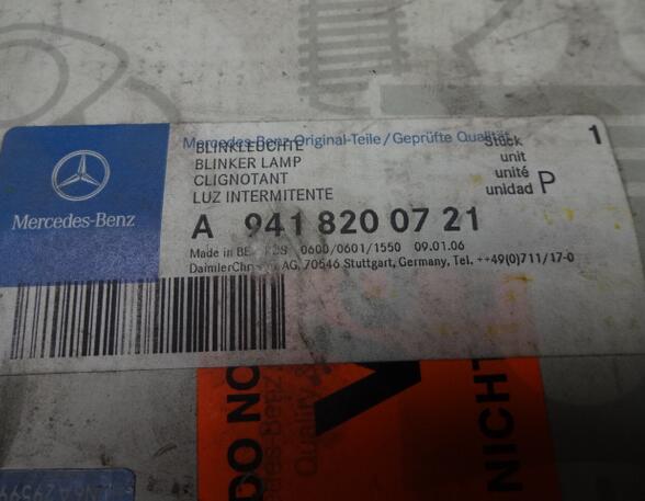 Richtingaanwijzer Mercedes-Benz Actros A9418200721 Blinkerleuchte rechts original