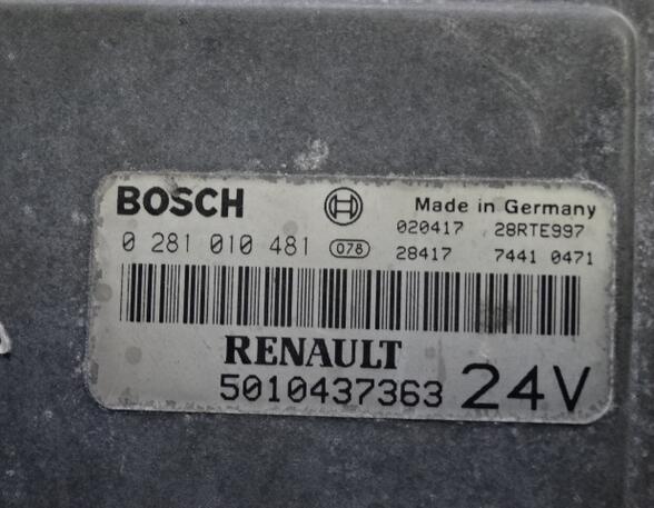 Engine Management Control Unit for Renault Magnum 5010437363 Bosch 0281010481