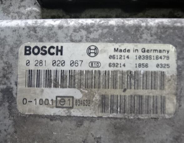 Regeleenheid motoregeling voor MAN TGA Bosch 0281020067 ECU