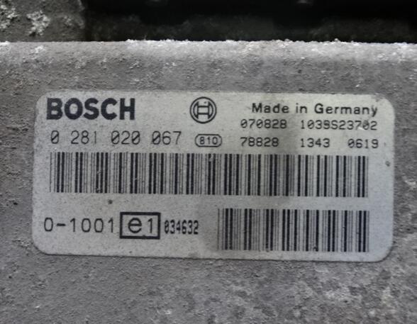 Regeleenheid motoregeling voor MAN TGA Bosch 0281020067 ECU
