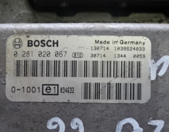 Regeleenheid motoregeling voor MAN TGS Bosch 0281020067 MAN D2066LF 440 PS Euro 5
