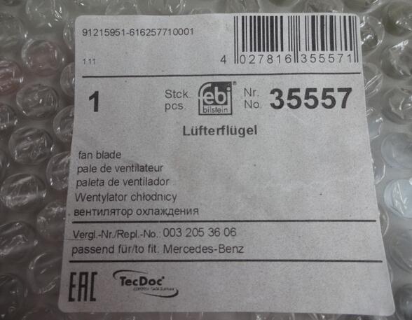 Lüfterrad Mercedes-Benz Actros MP2 A0032053606 Febi 35557