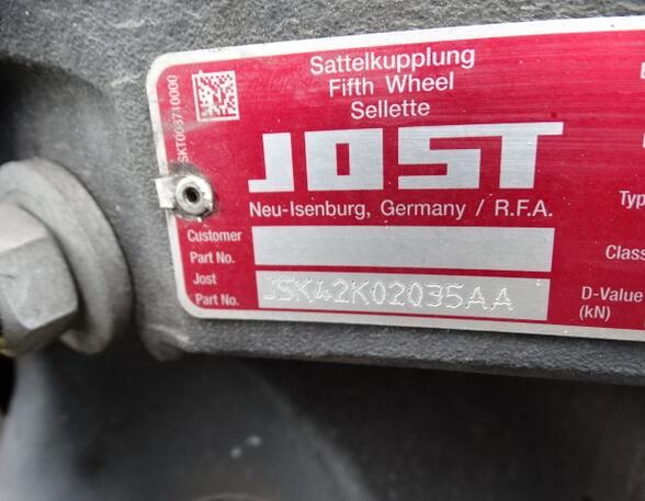 Fifth wheel coupling DAF XF 105 Jost JSK42 Jost 24B01514384 Sattelplatte