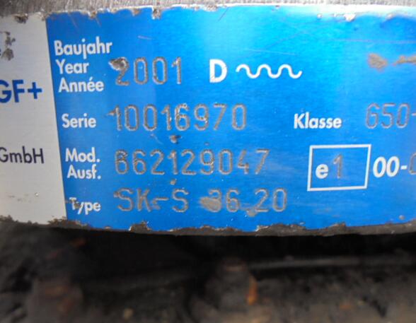 Koppelschotel DAF XF 105 662129047 H150x930x960